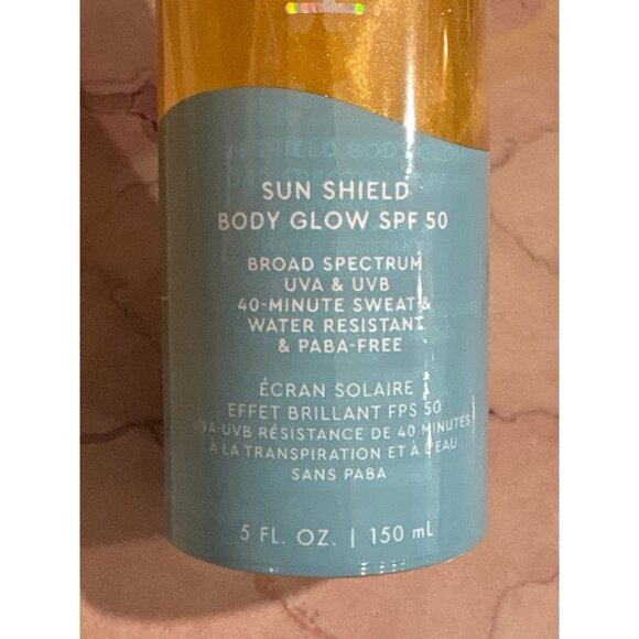 Kopari Beauty Sun Shield Body Glow In Gold SPF 50 New in Bottle Suncreen - Picture 7 of 13